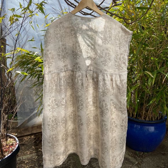 Maiwa Linen Top - Picture 3 of 3